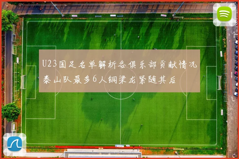 U23国足名单解析各俱乐部贡献情况泰山队最多6人铜梁龙紧随其后
